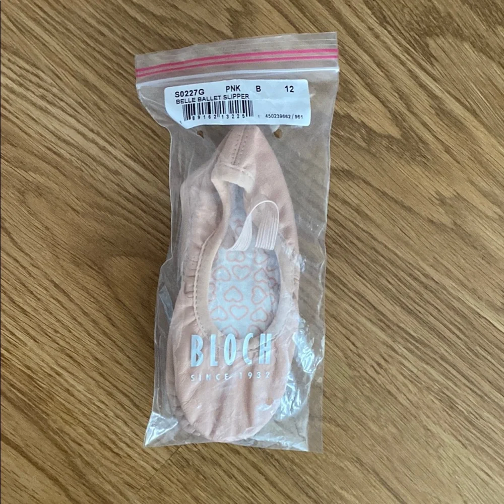 Bloch Kids Pink Ballet Slippers